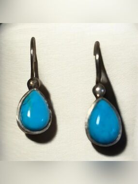 Sterling Silver Turquoise Earrings